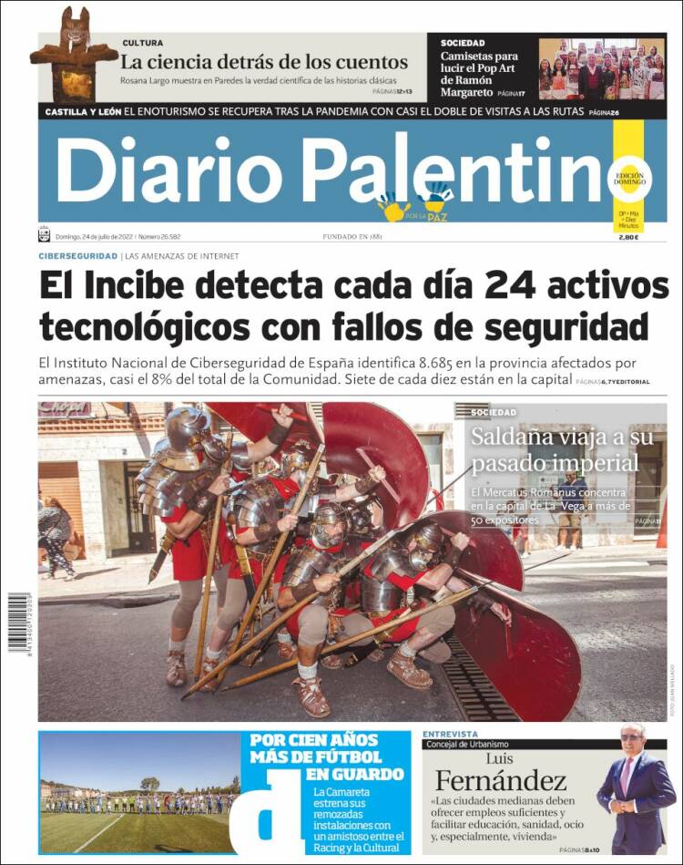 Portada de Diario Palentino (España)