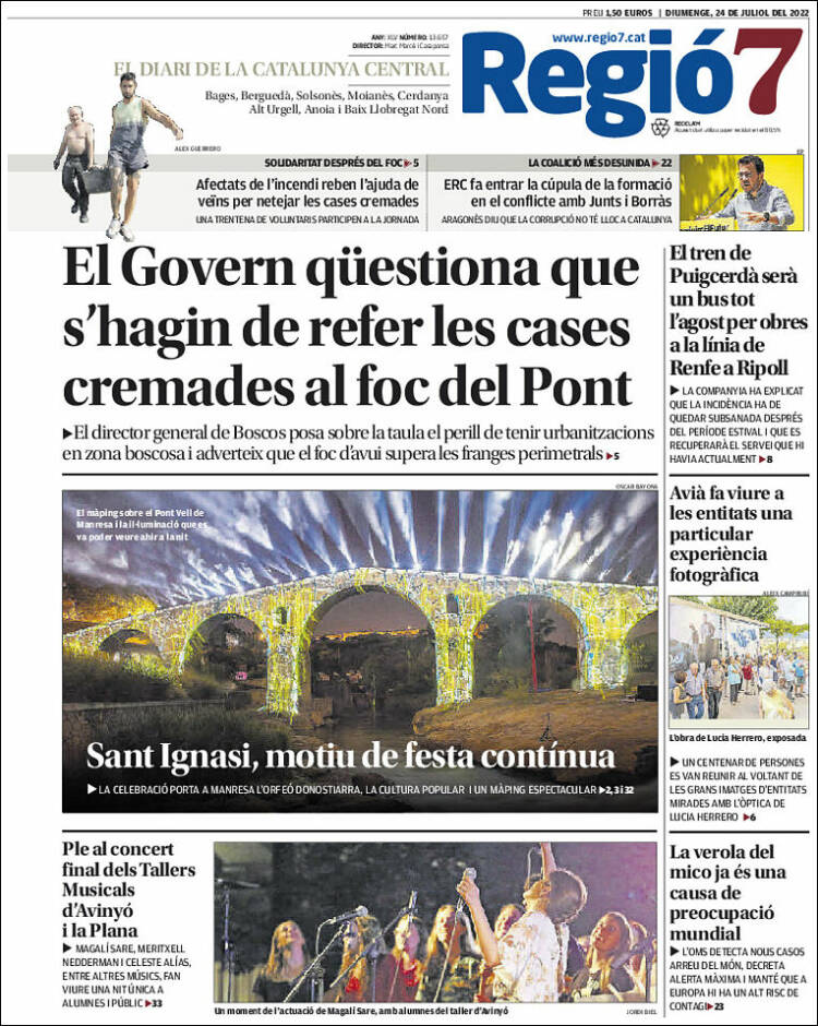 Portada de Regio7 (España)