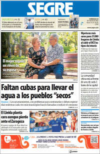 Portada de Segre  (España)