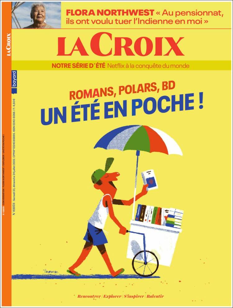Portada de La Croix (Francia)
