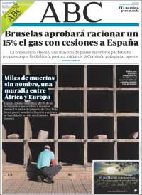 Portada de ABC (España)