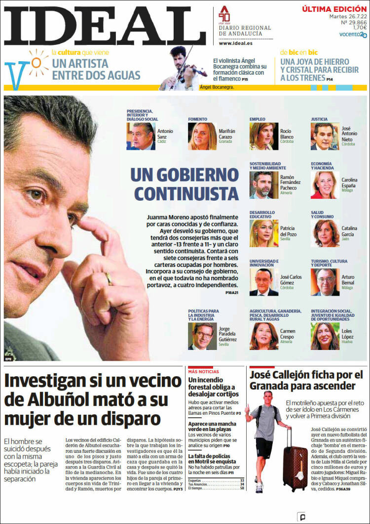 Portada de Ideal (España)