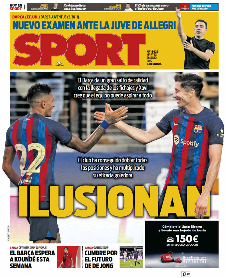 Portada de Sport (España)
