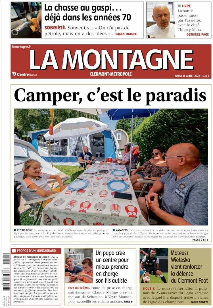 Portada de La Montagne (France)