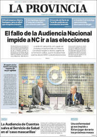 Portada de La Provincia (Espa&ntilde;a)