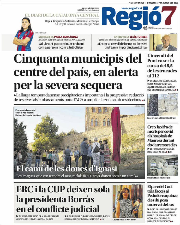 Portada de Regio7 (Espa&ntilde;a)