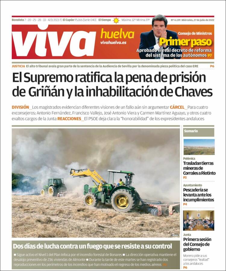 Portada de Viva Huelva (Espa&ntilde;a)