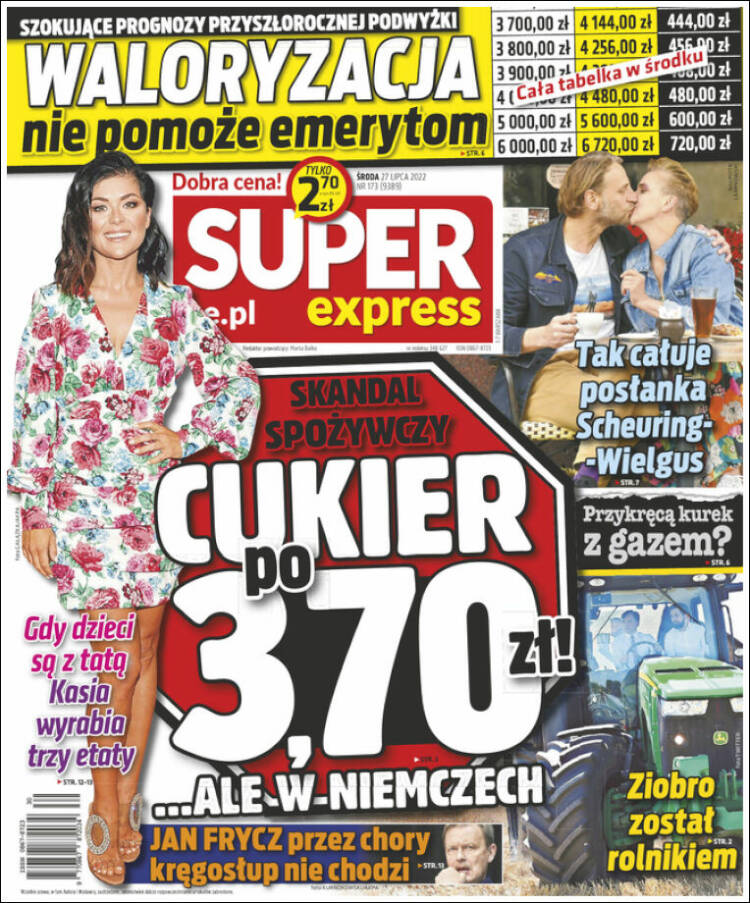 Portada de Super Express (Polonia)