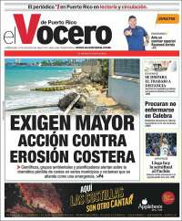 Portada de Vocero (Puerto Rico)