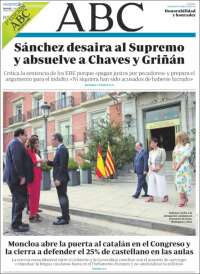 Portada de ABC (España)