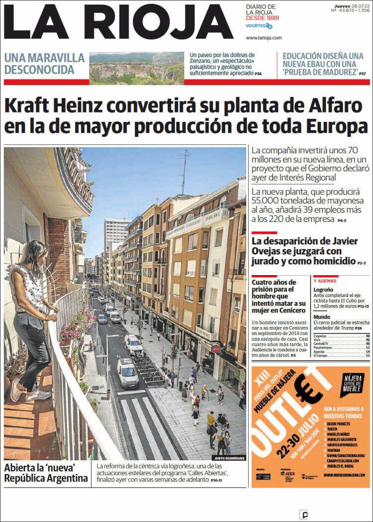 Portada de La Rioja (España)