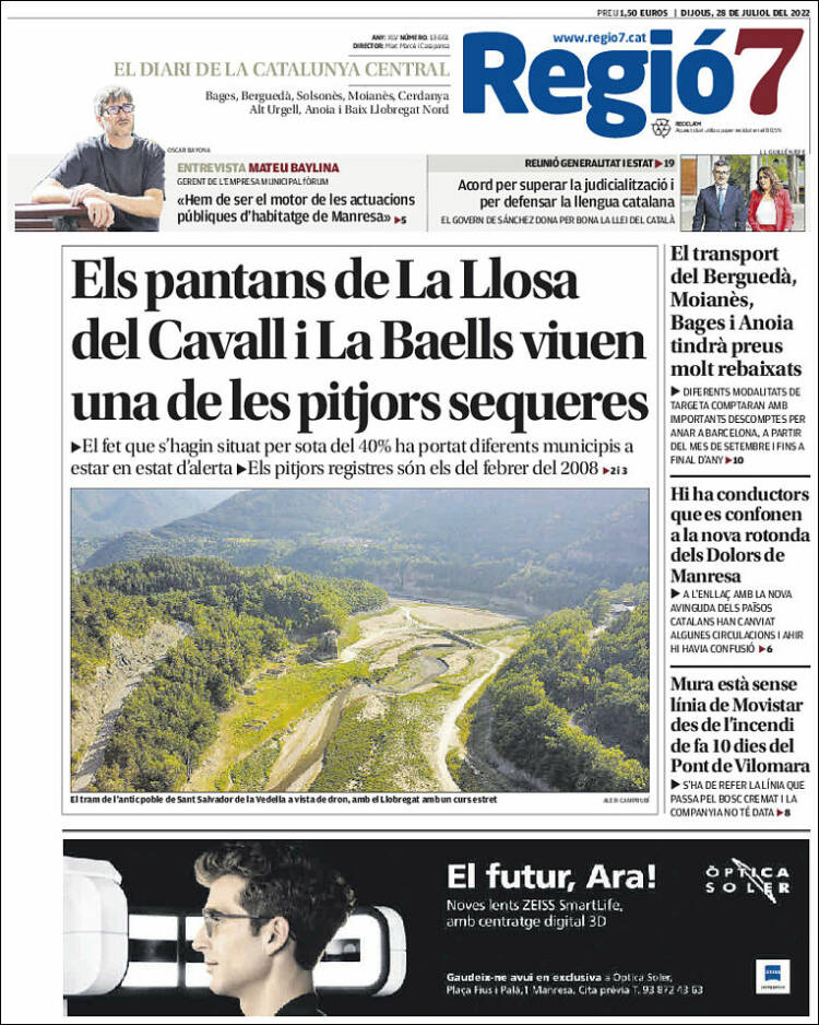 Portada de Regio7 (España)