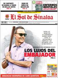 Portada de El Sol de Sinaloa (Mexico)