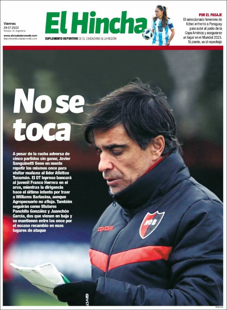 Portada de El Hincha (Argentina)