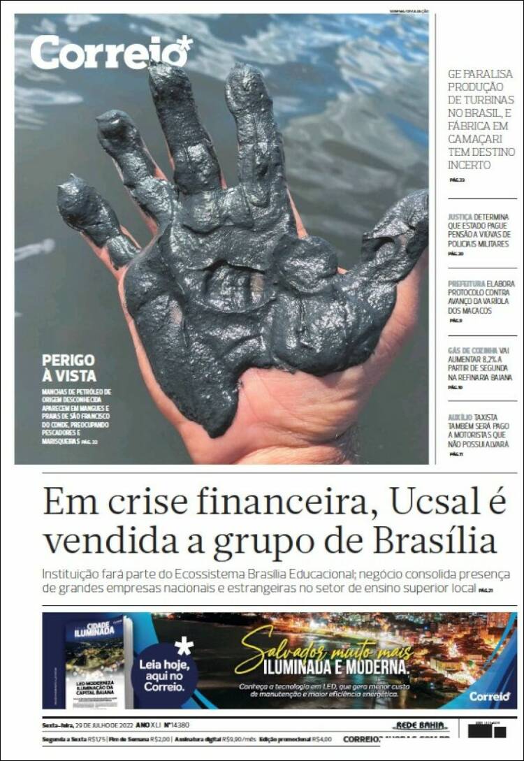 Portada de Correio* (Brasil)