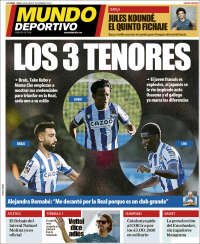 Portada de Mundo Deportivo Gipuzkoa (Espa&ntilde;a)