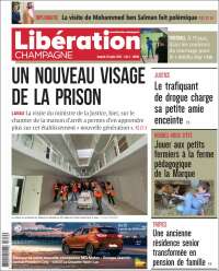 Portada de Libération Champagne (Francia)