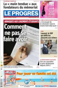 Portada de Progres de Fecamp (Francia)