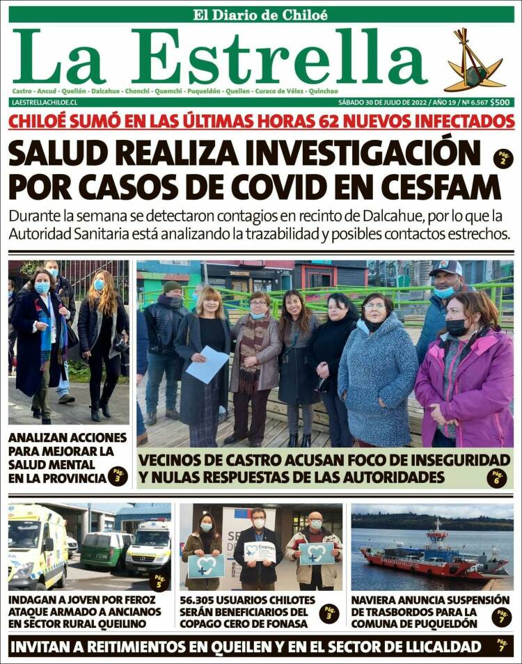 Portada de Estrella de Chiloé (Chile)