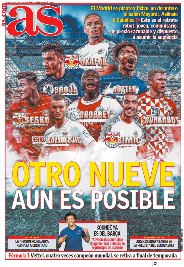 Portada de As (España)