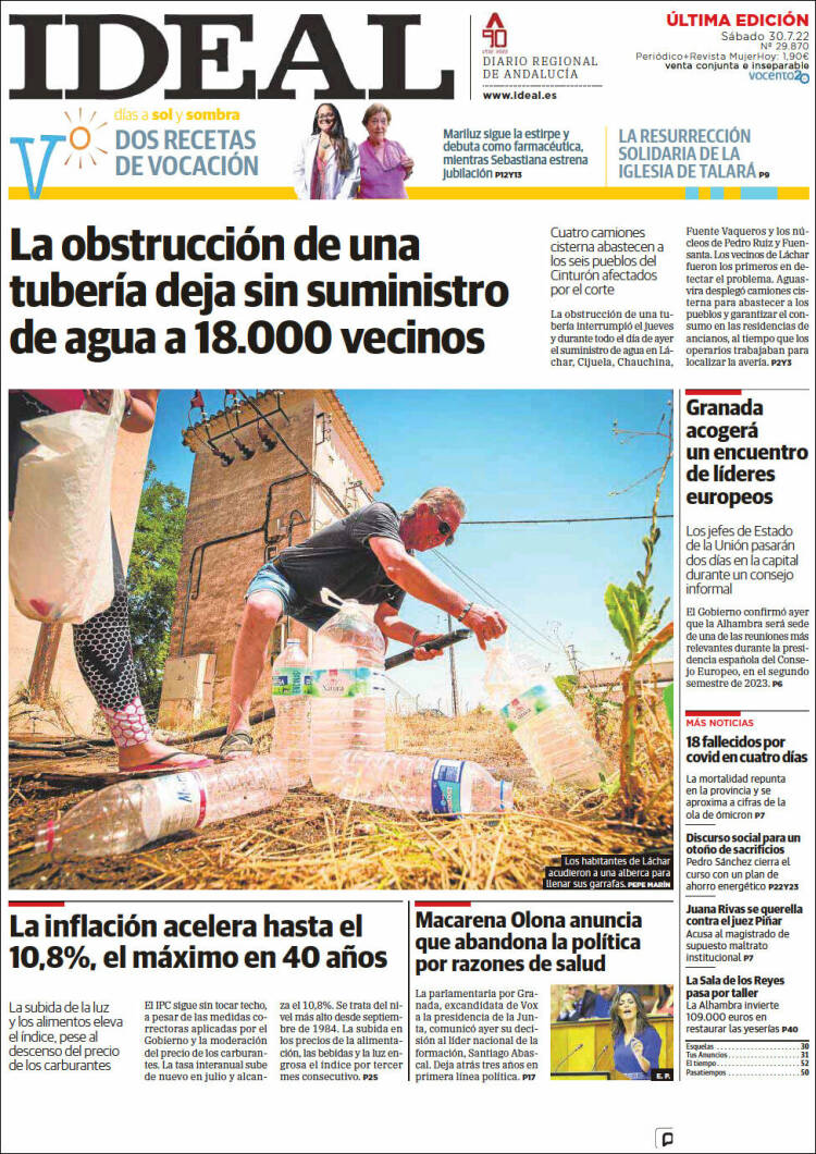 Portada de Ideal (España)