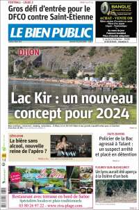 Portada de Le Bien Public (Francia)