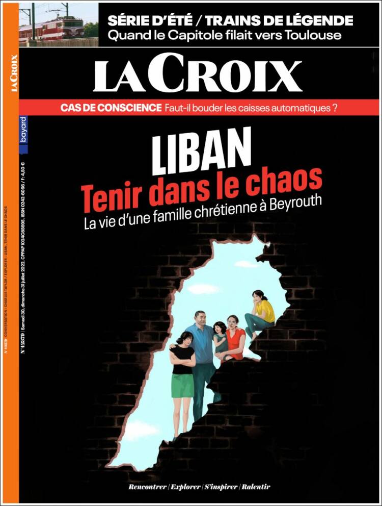 Portada de La Croix (Francia)