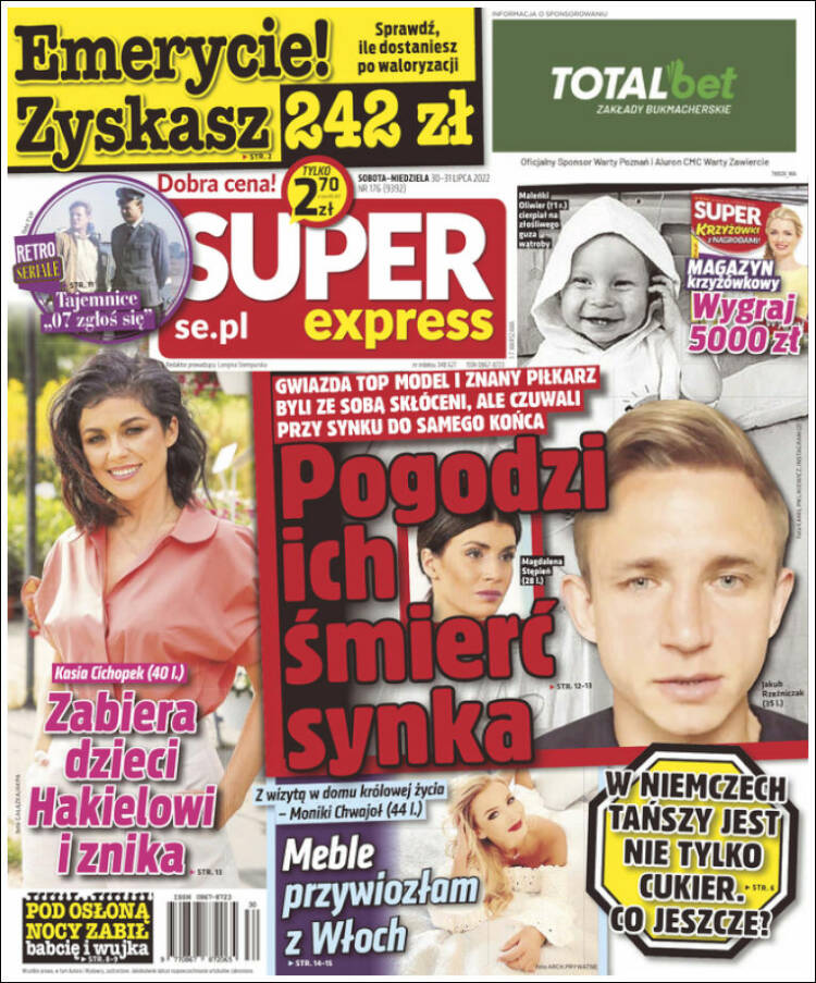 Portada de Super Express (Polonia)