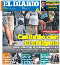 Portada de El Diario NY (USA)