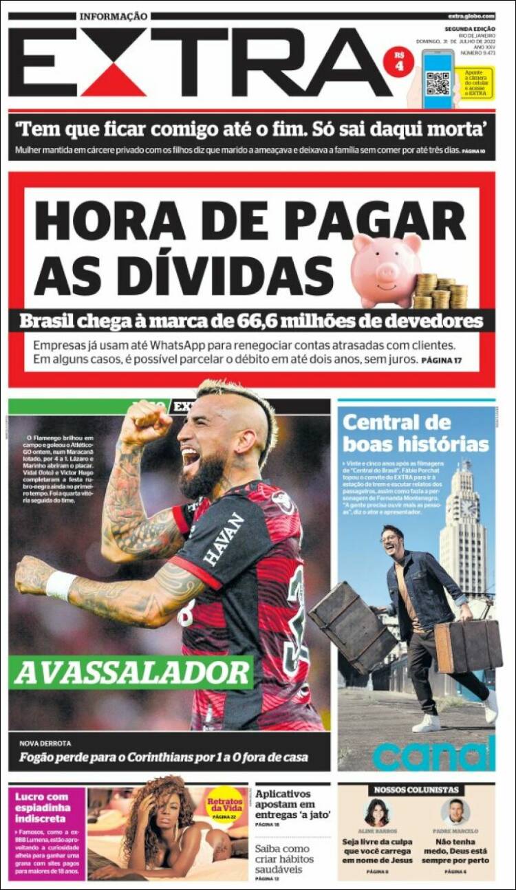 Portada de Extra (Brasil)