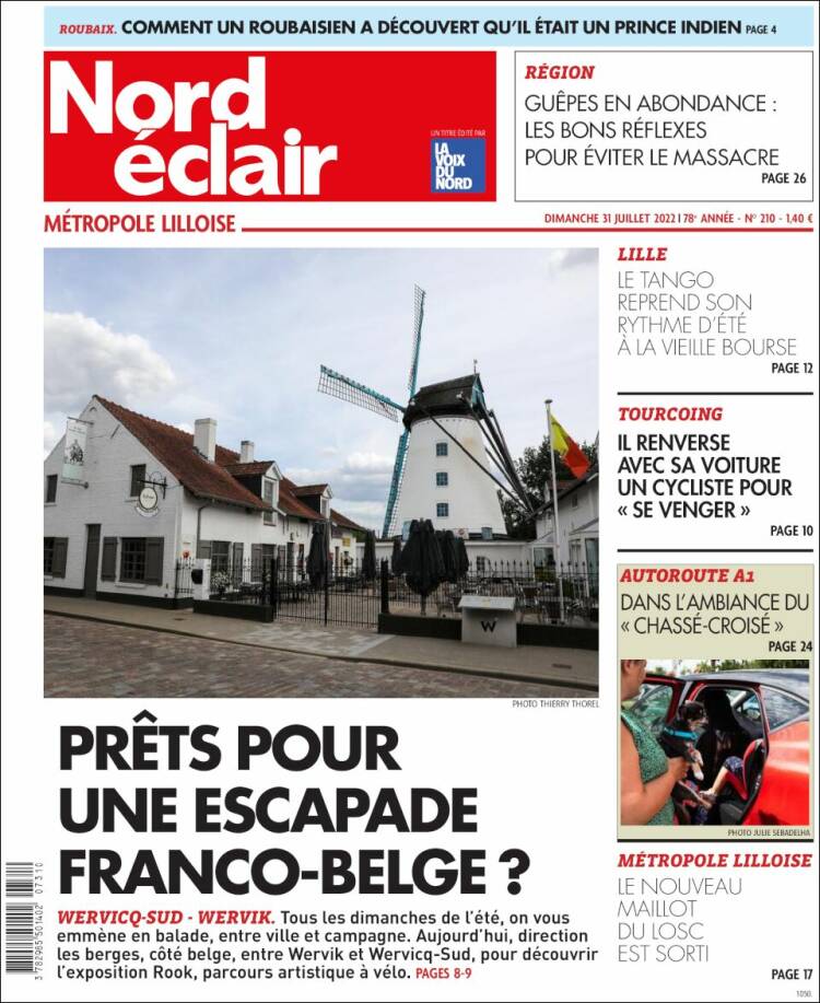 Portada de Nord Éclair (Francia)