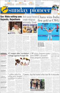 Portada de The Pioneer (Inde)