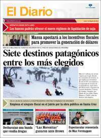 Portada de El Diario de Madryn (Argentine)