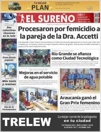 Portada de Diario El Sureño (Argentine)