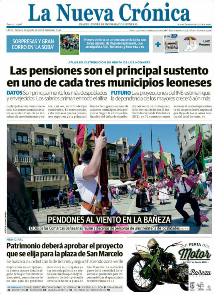 Portada de La Nueva Crónica (Spain)