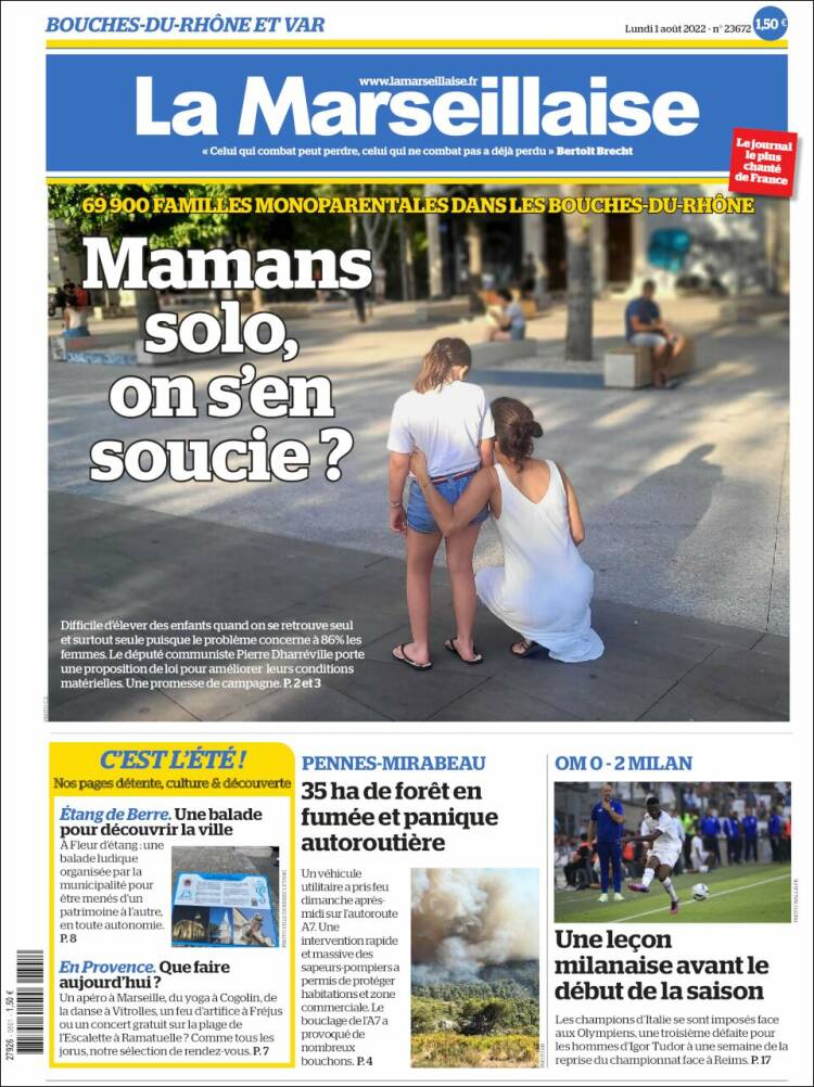 Portada de La Marseillaise (France)