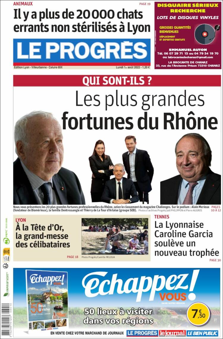 Portada de Progres de Fecamp (France)