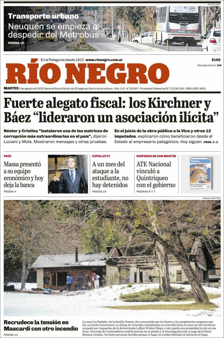 Portada de Rio Negro (Argentina)