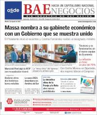 Portada de Buenos Aires Económico (Argentina)