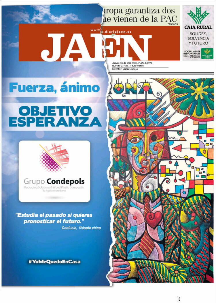 Portada de Diario Jaén (España)