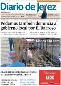Portada de Diario de Jerez (España)