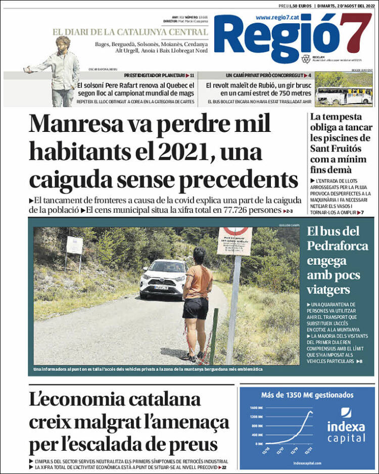 Portada de Regio7 (España)