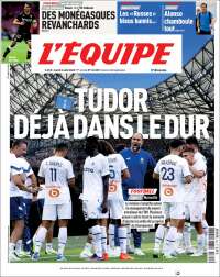 Portada de L'Equipe (France)