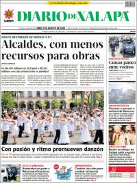 Portada de Diario de Xalapa (México)