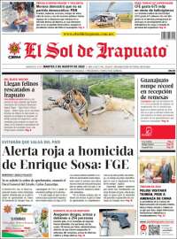 Portada de El Sol de Irapuato (México)