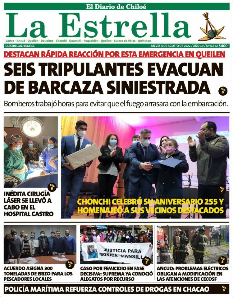 Portada de Estrella de Chiloé (Chile)