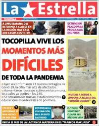 Portada de La Estrella de Tocopilla (Chile)