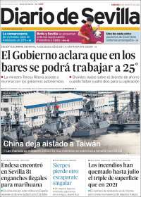 Portada de Diario de Sevilla (España)