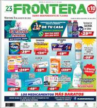 Portada de Frontera (México)