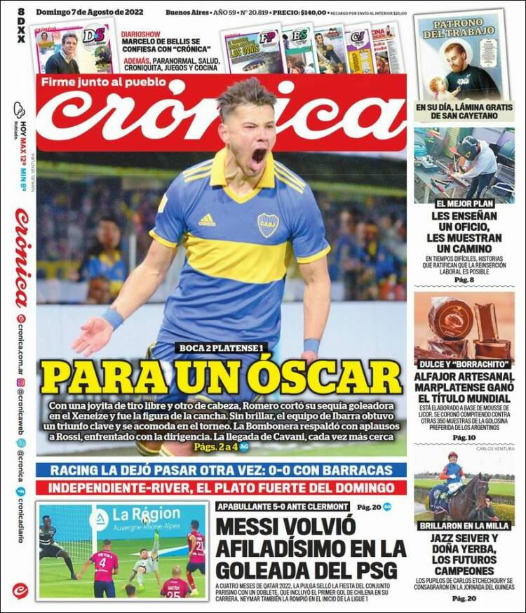 Portada de La Voz del Chaco (Argentina)